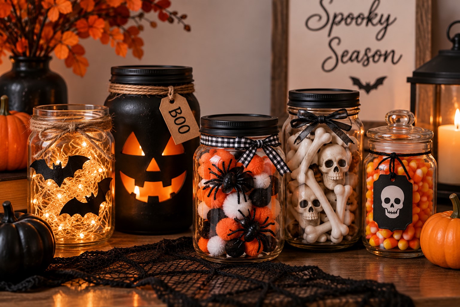 Create a Set of Reusable Glass Jars