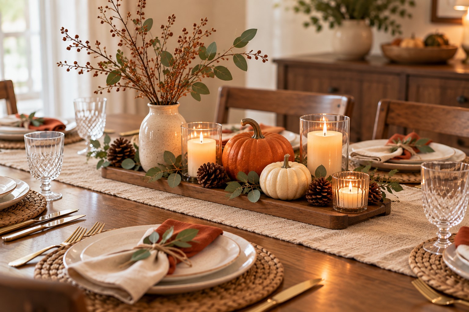 Create a Simple Centerpiece With What You Have
