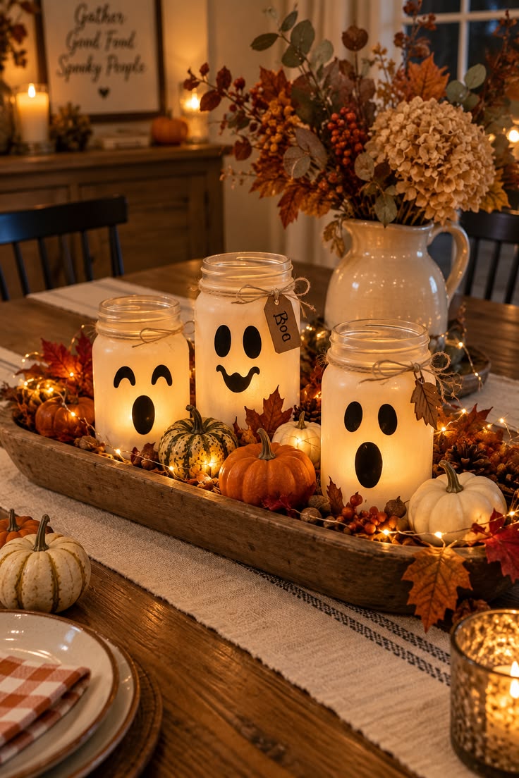 Create a Small Halloween Table