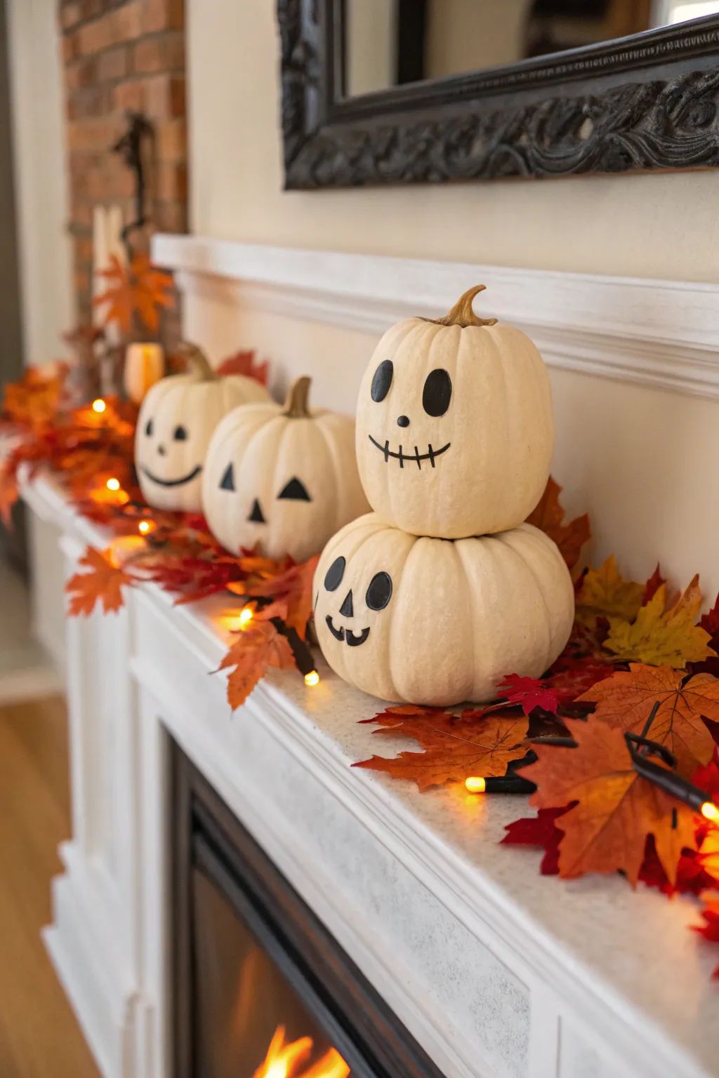 Decorate With Smiling Pumpkins