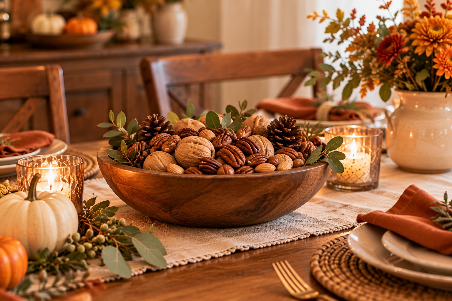 Decorate With a Bowl of Nuts