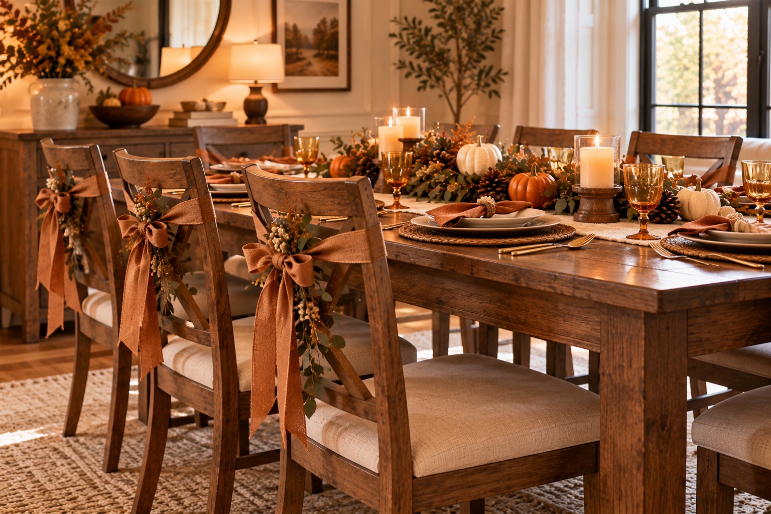 Decorate the Dining Chairs