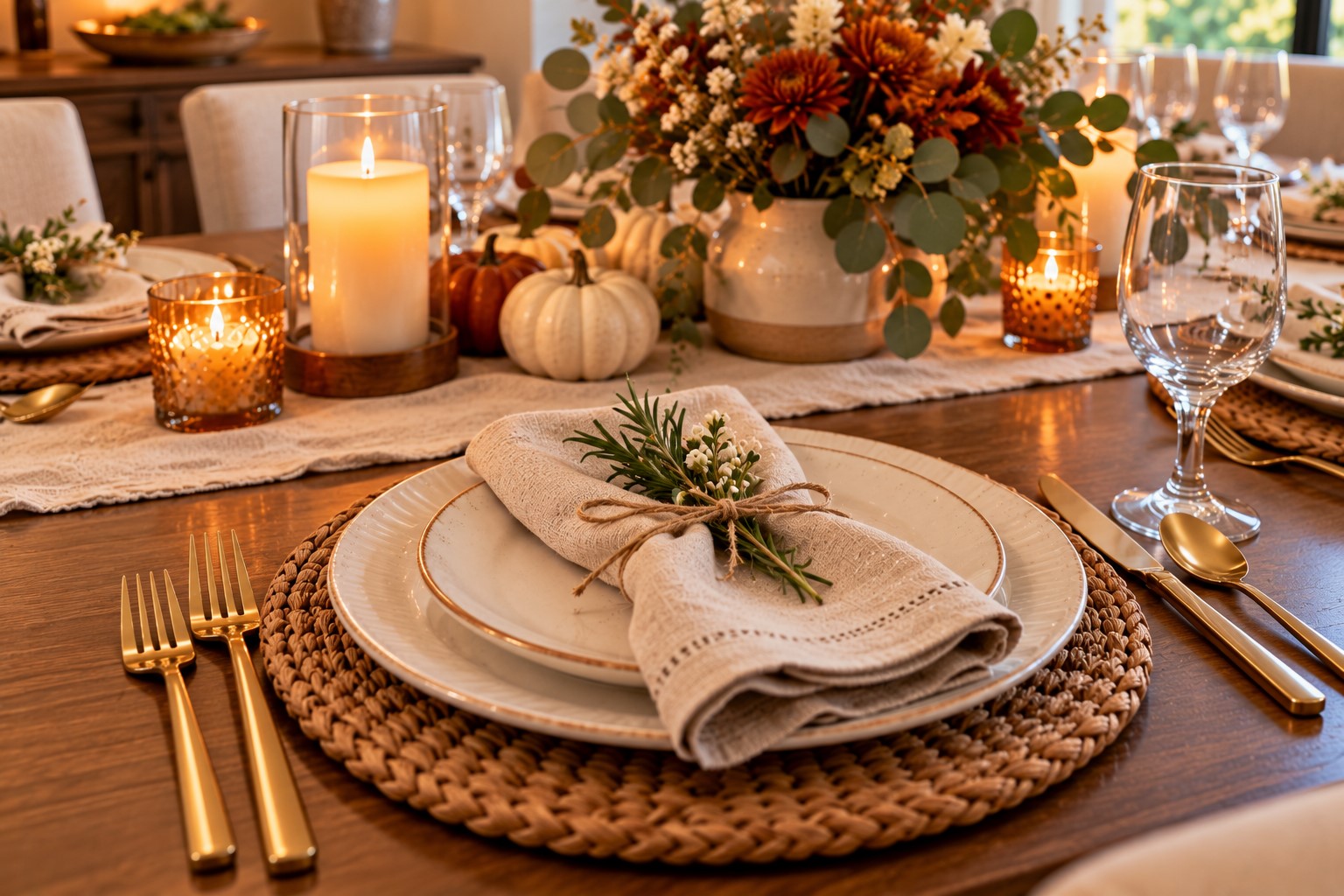 Fold the Napkins Into a Simple Shape