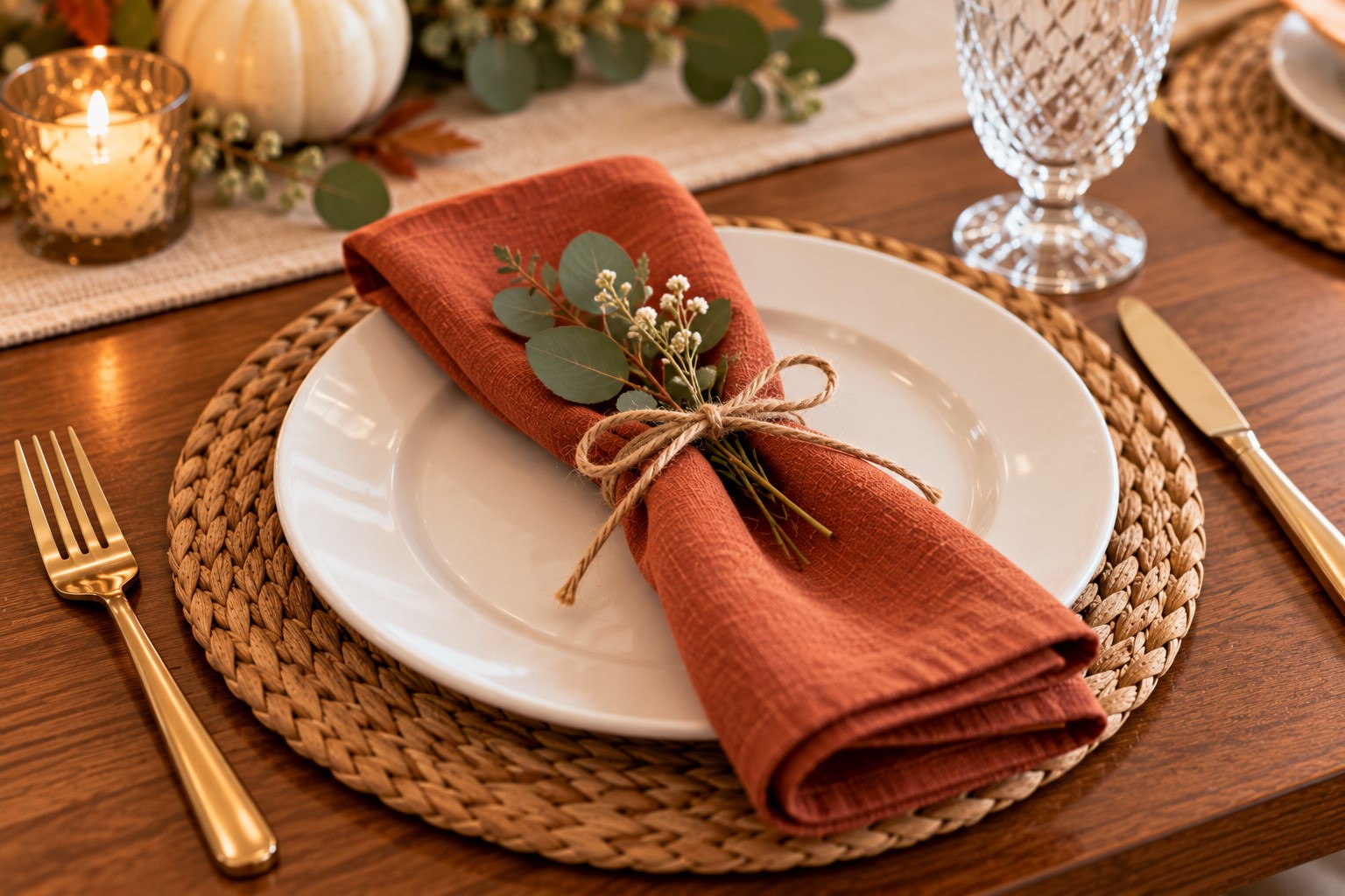 Fold the Napkins in a Simple Way