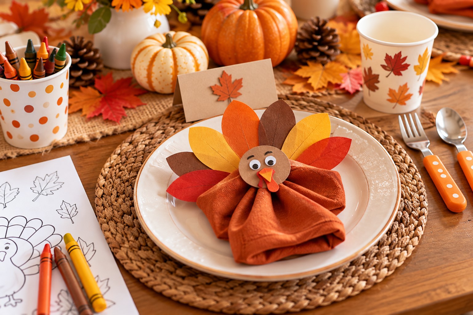 Give Each Child a Fun Place Setting