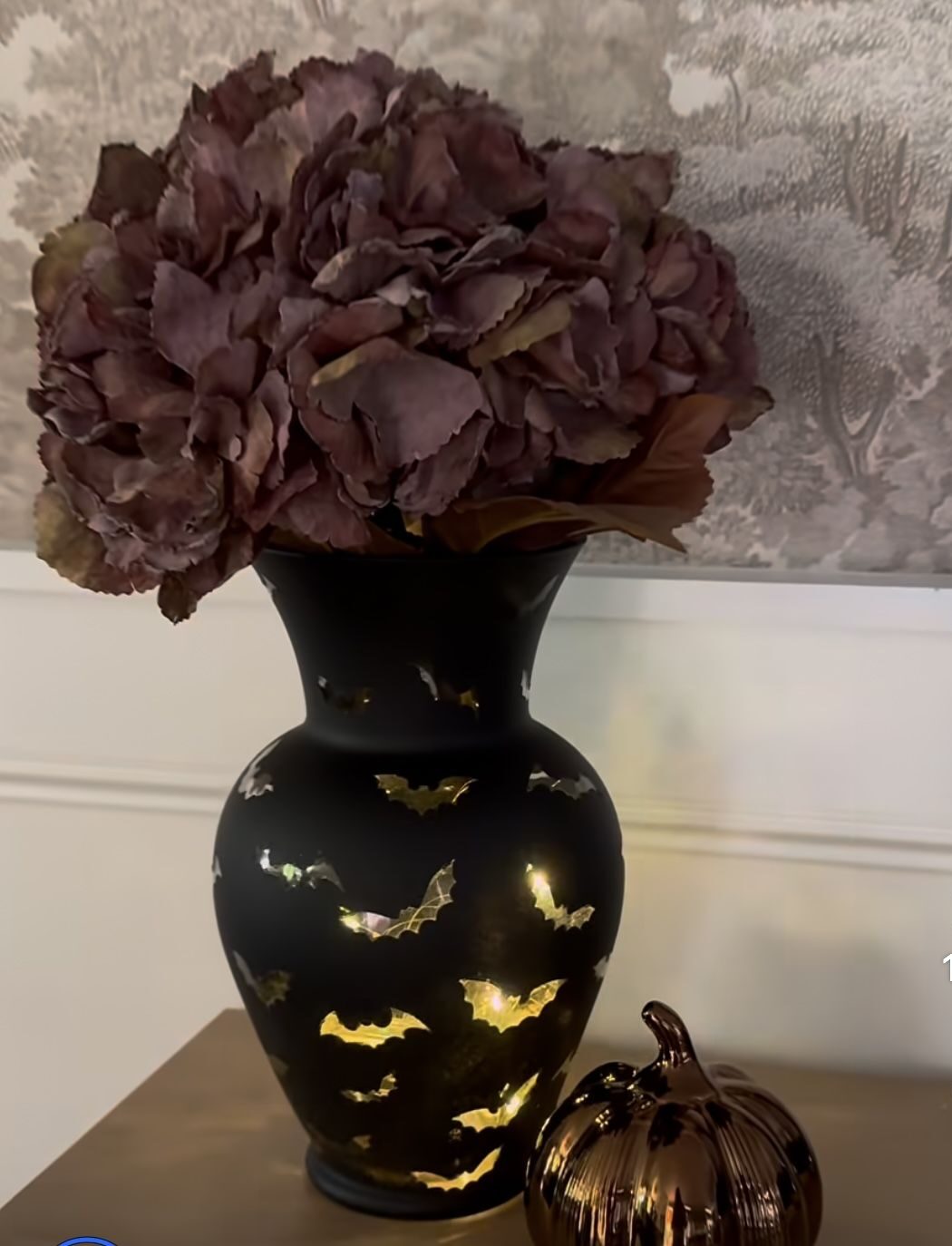 Give an Old Vase a Halloween Makeover