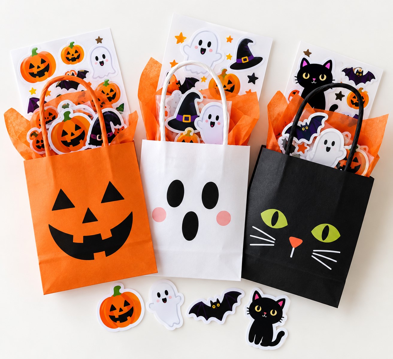 Include Halloween Stickers