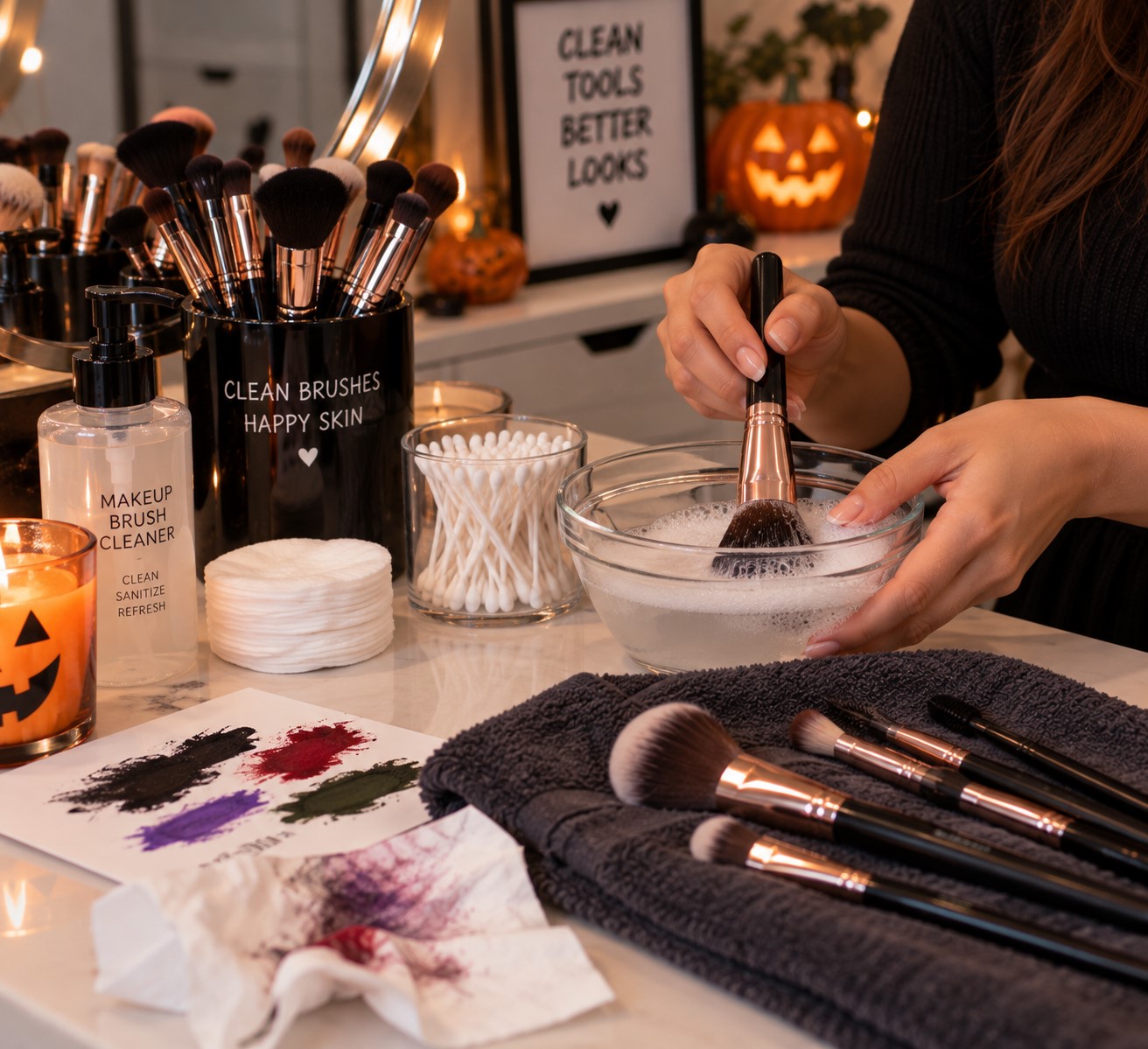 Keep Your Makeup Tools Clean