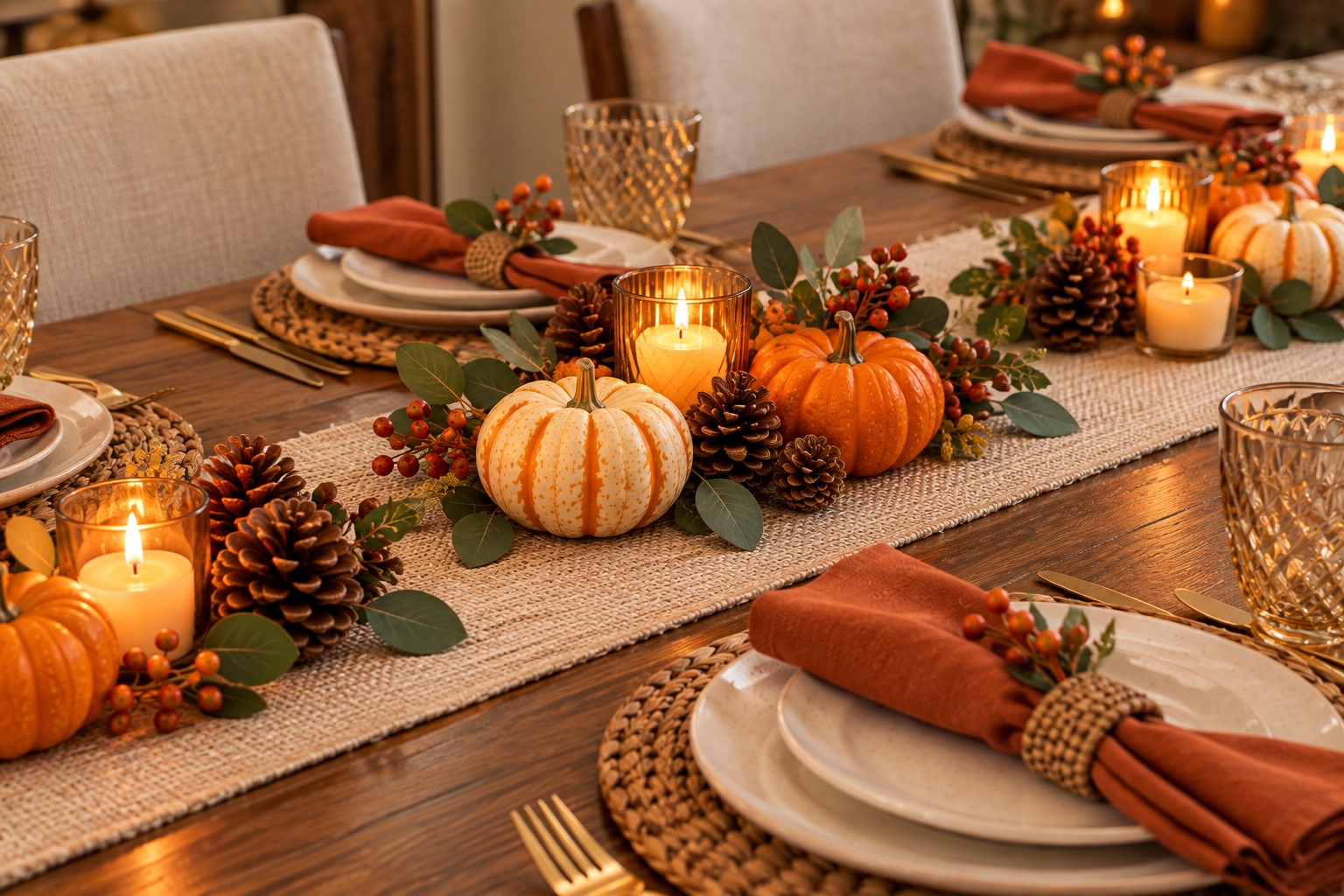 Keep the Center of the Table Low
