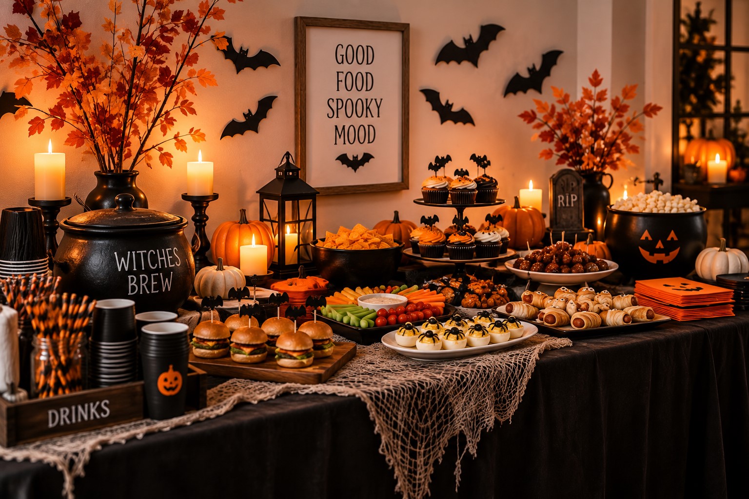 Keep the Food Table Simple