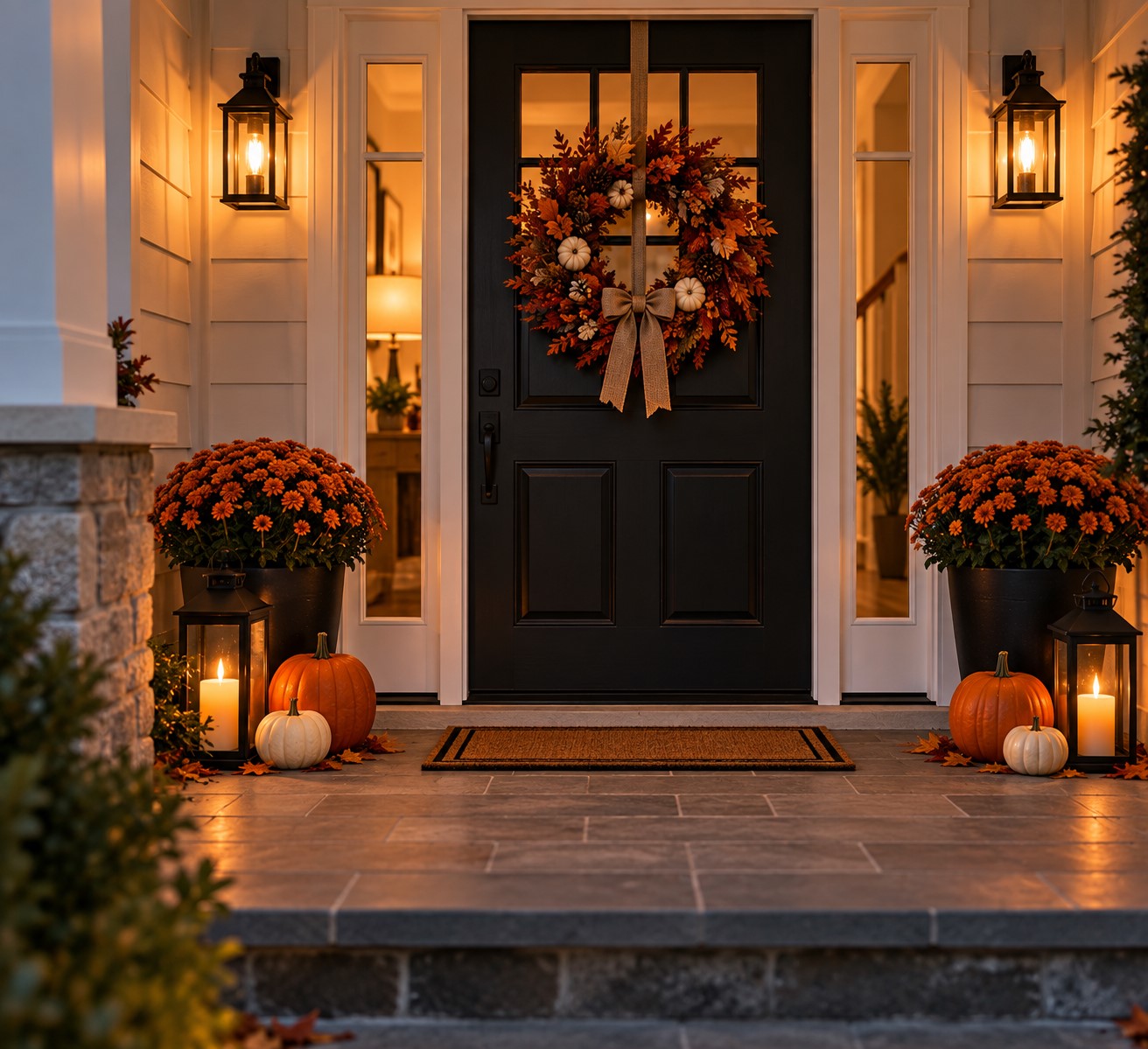 Keep the Porch and Entryway Simple