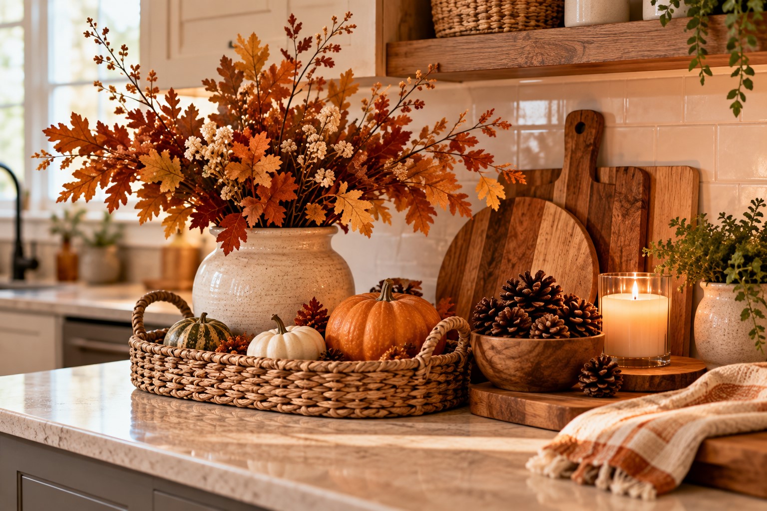 Let Natural Materials Do More of the Decorating