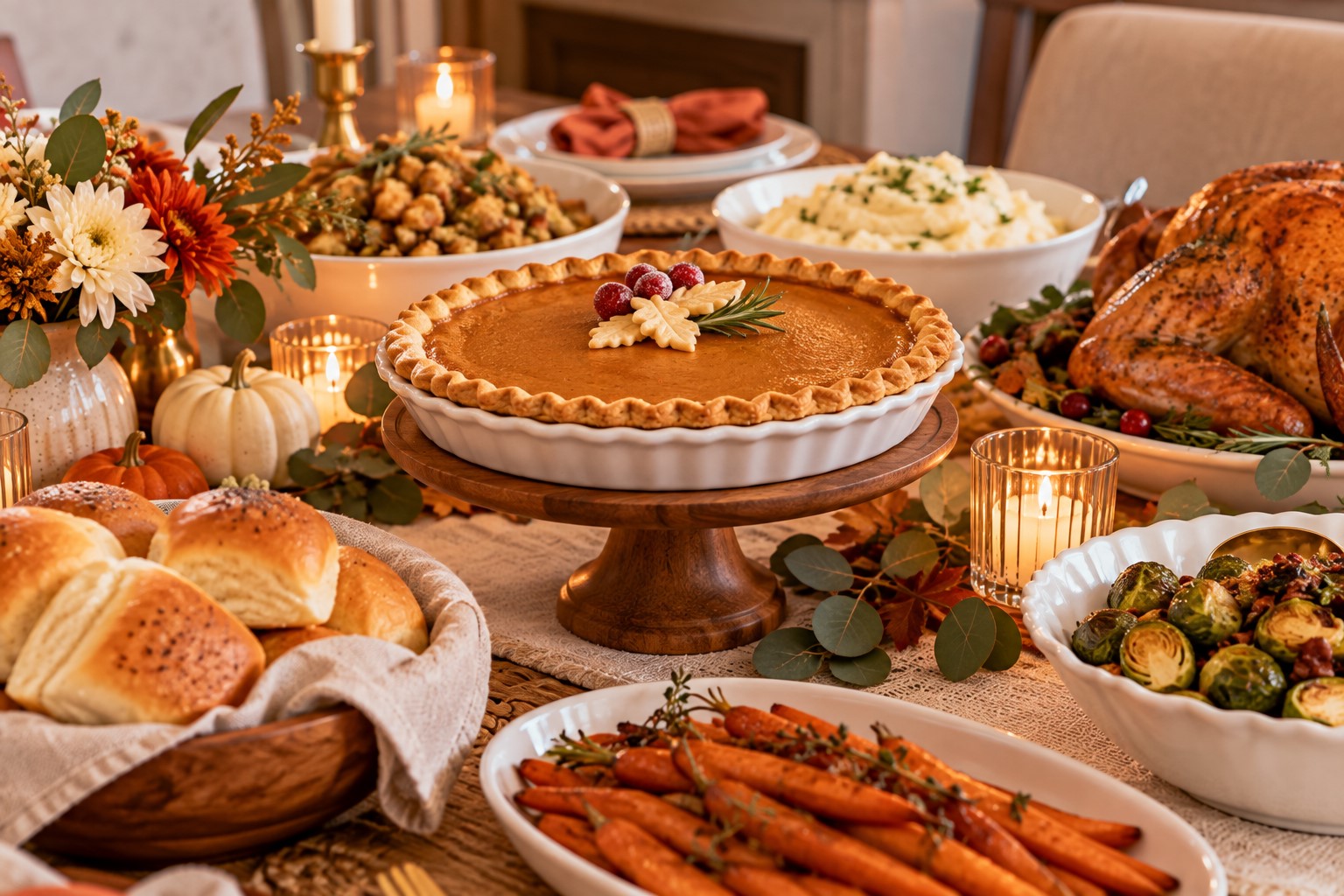 Let the Food Become Part of the Table