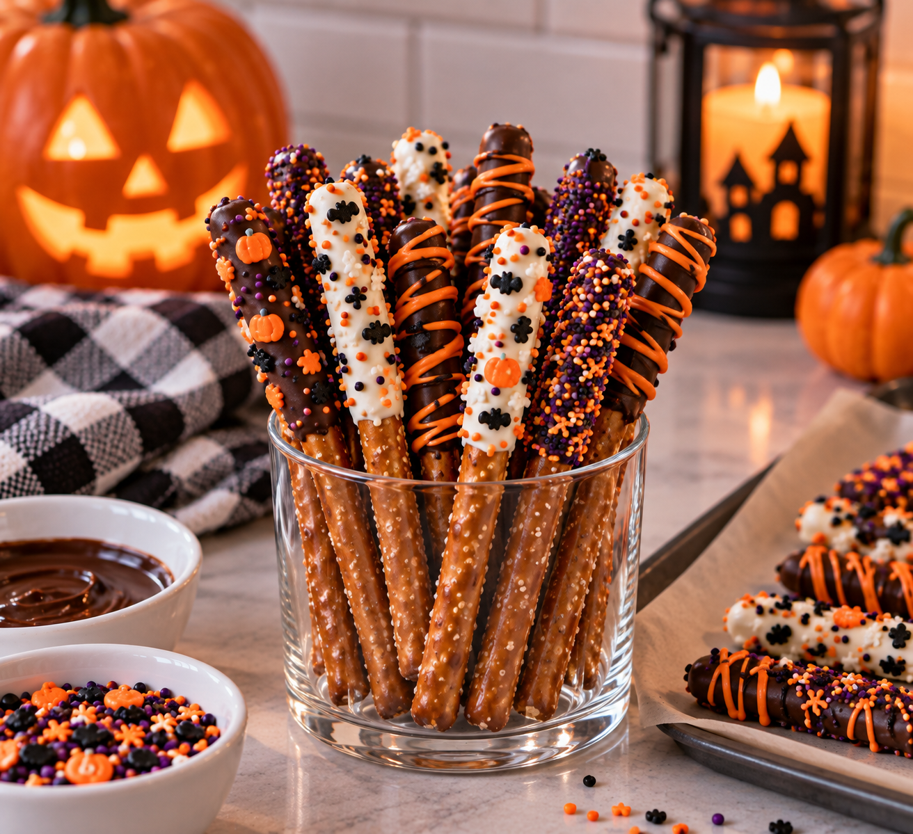 Make Chocolate-Dipped Pretzels