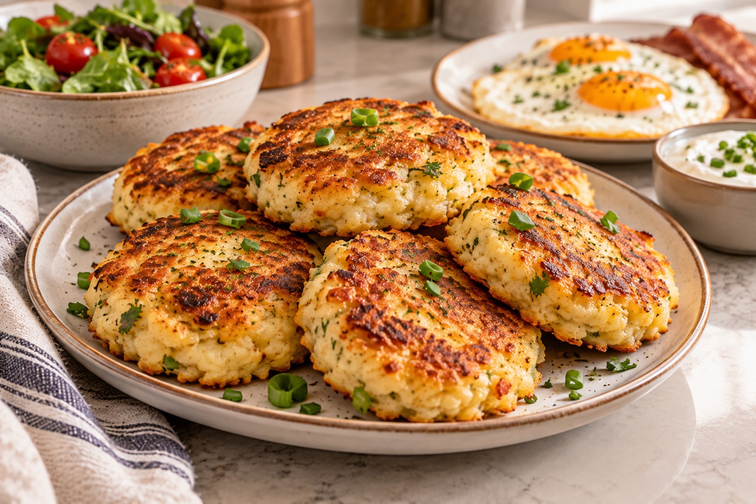 Make Crispy Mashed Potato Cakes