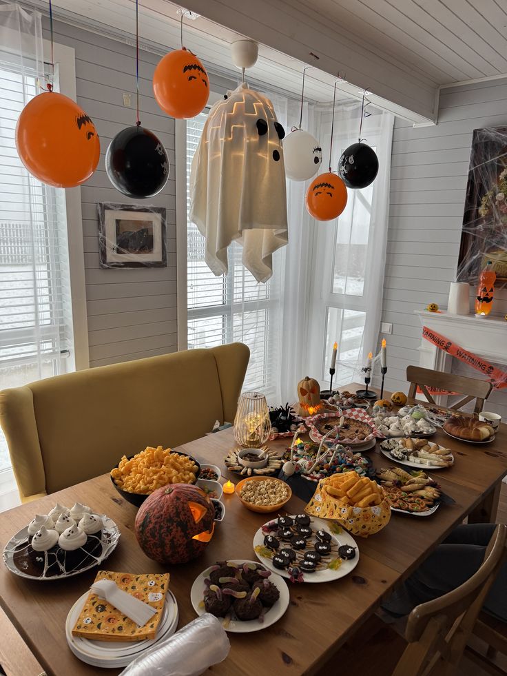 Make Your Fall Decor Work for a Halloween Party