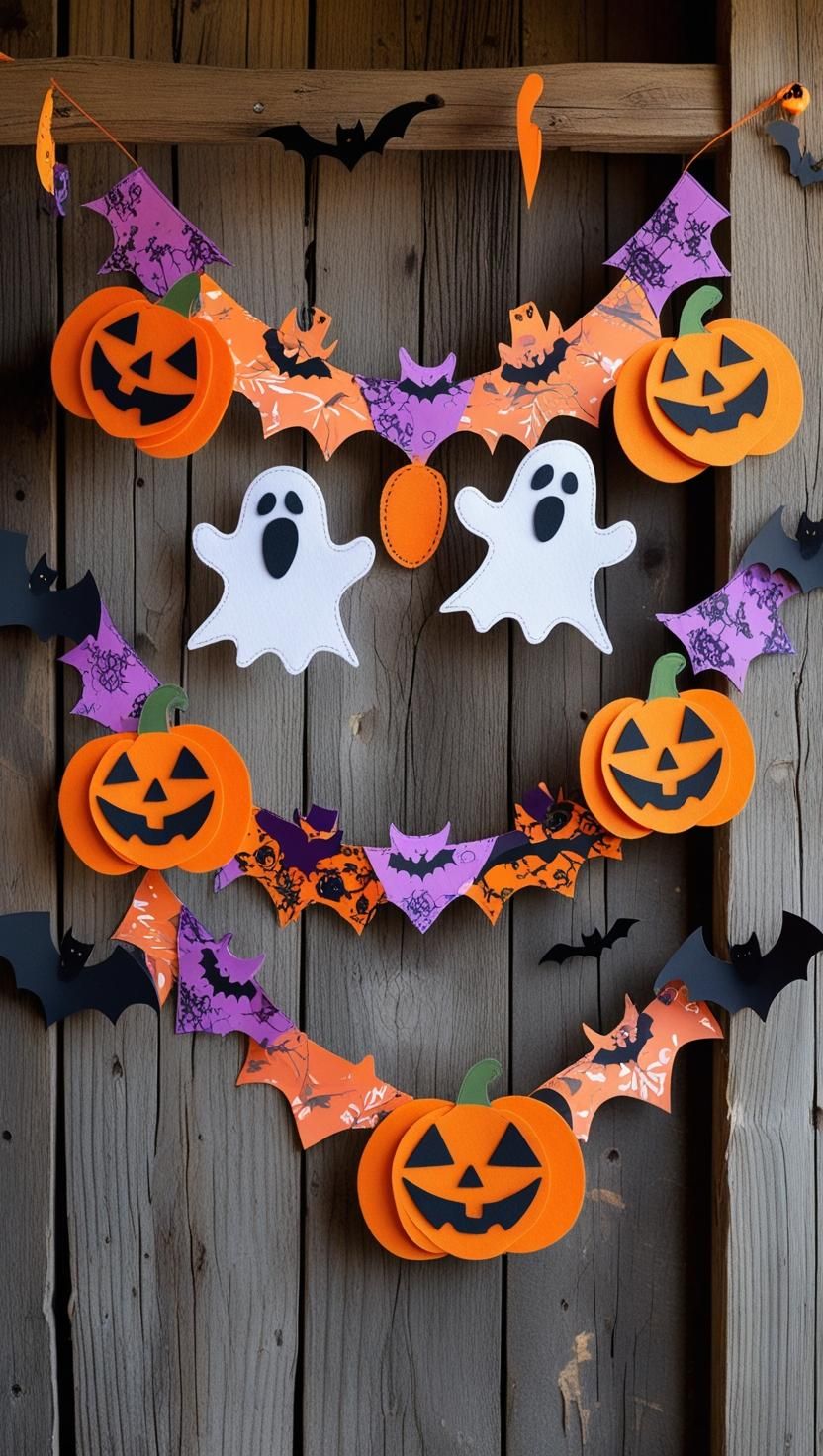 Make Your Own Halloween Garland