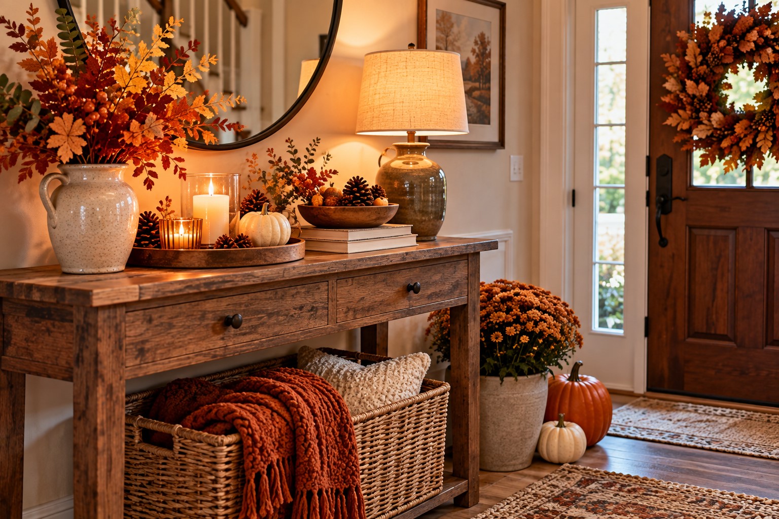 Make a Mini Display for the Entryway