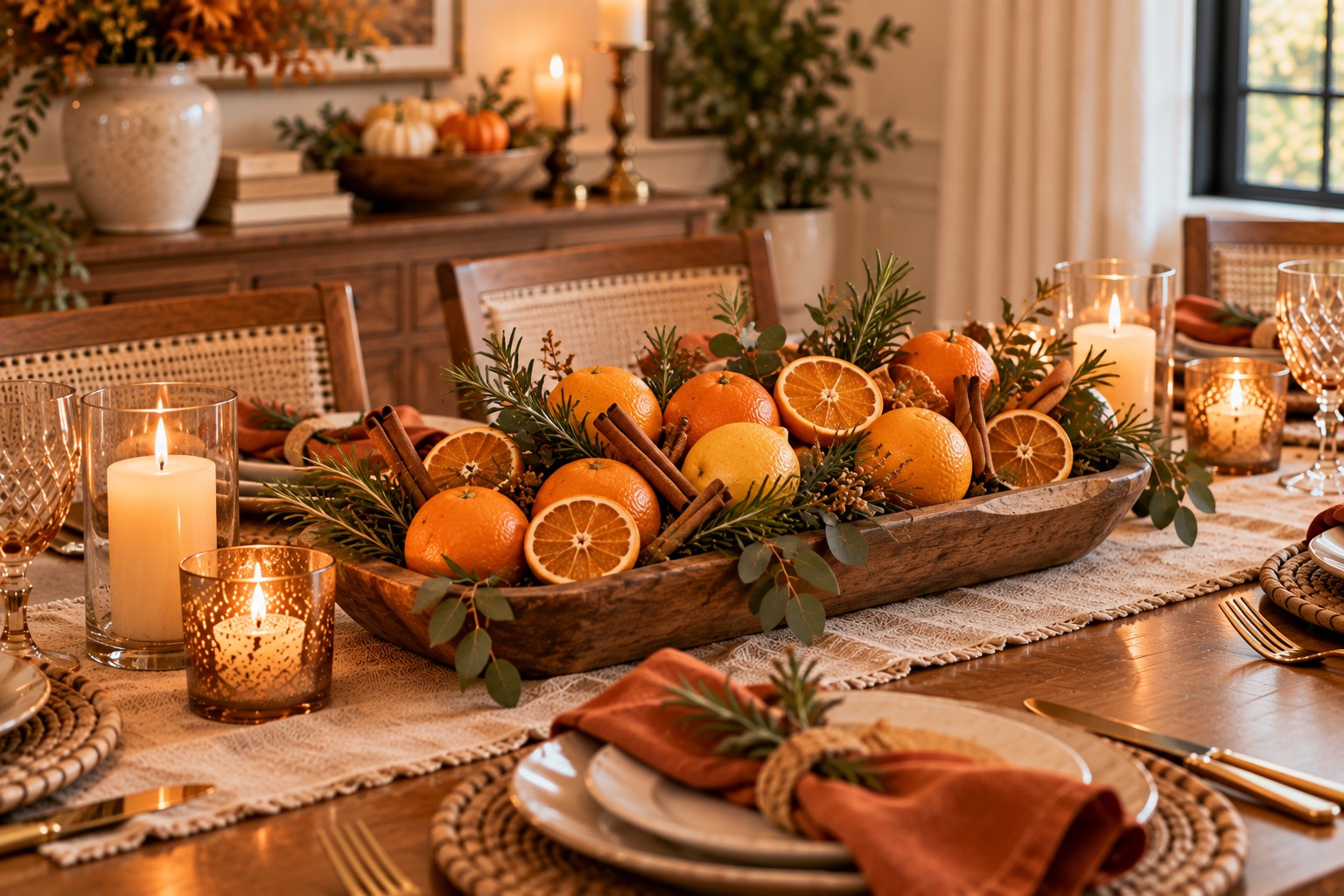 Make a Simple Citrus Centerpiece
