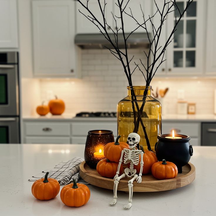 Make a Simple Halloween Centerpiece From Kitchen Items
