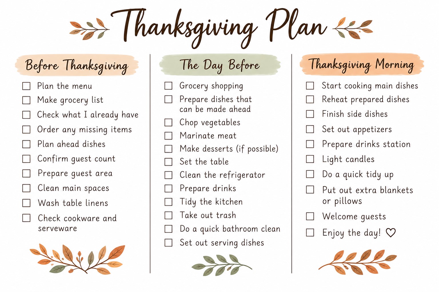 checklist
