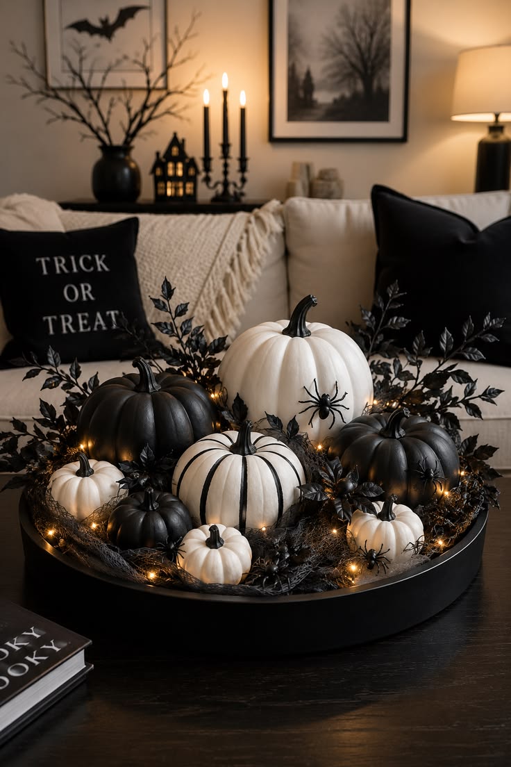 Make a Spooky Tray Display