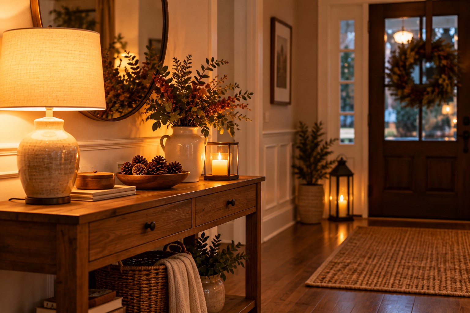 Make the Entryway Feel Warm
