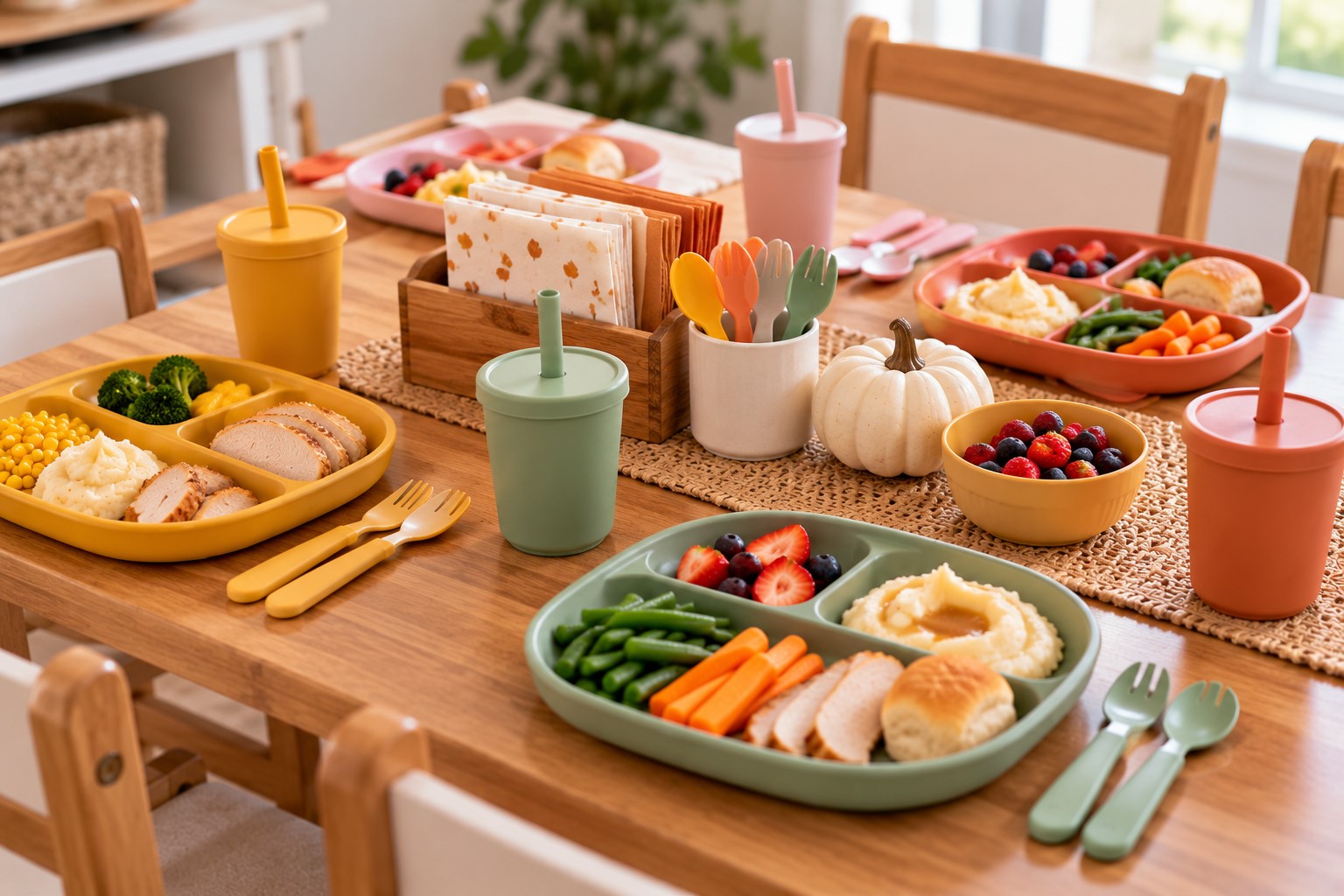 Make the Table Easy for Kids to Use
