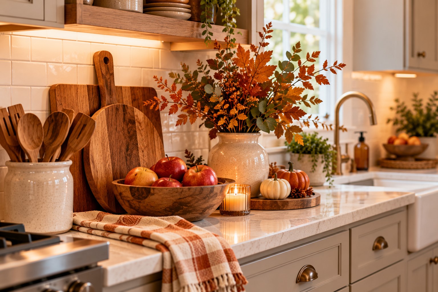 Move Fall Decor Into the Kitchen