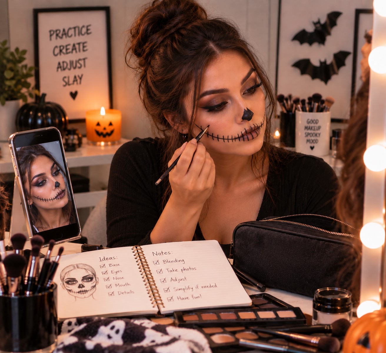 Practice Before Halloween Night