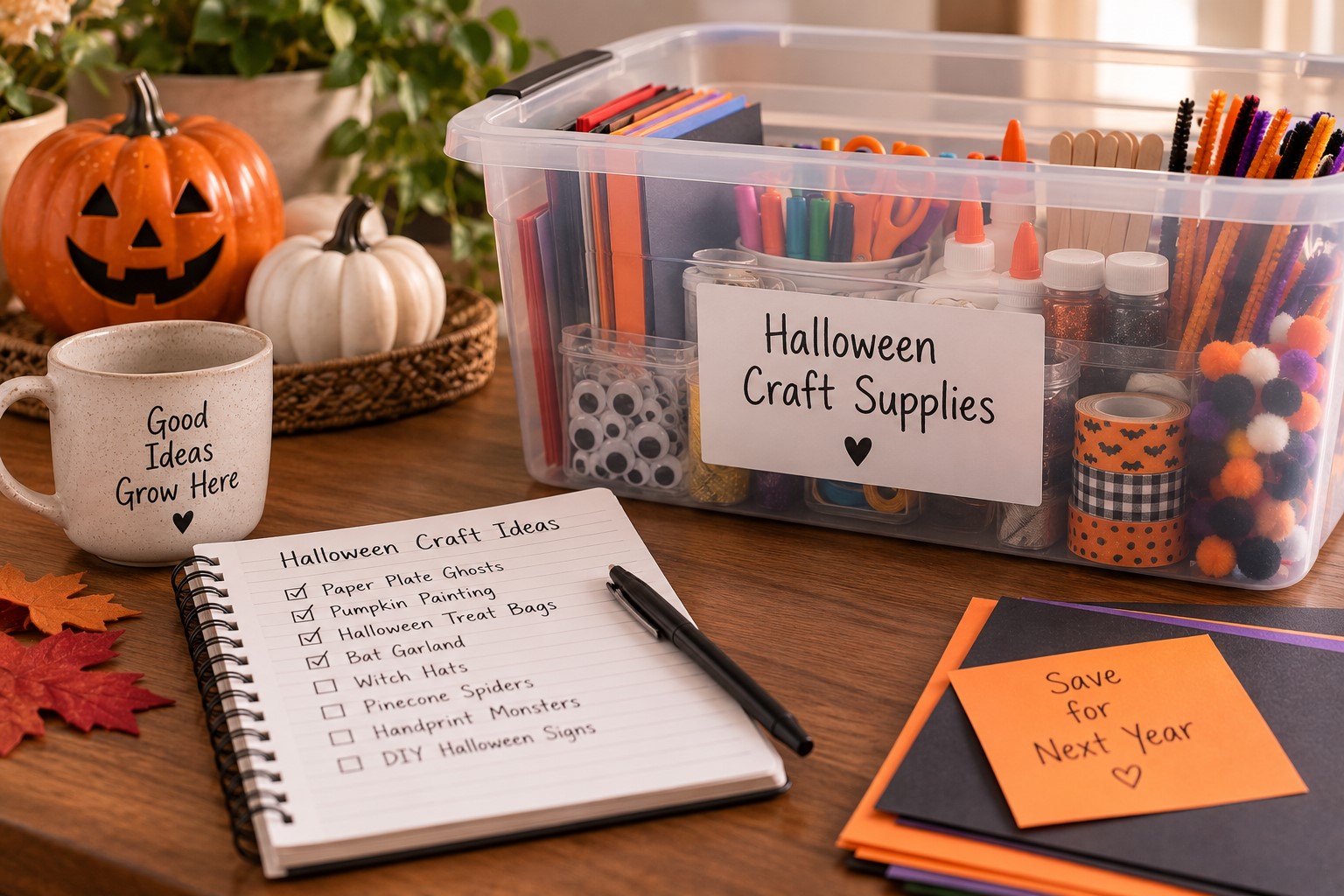 Save a Few Ideas for Next Year