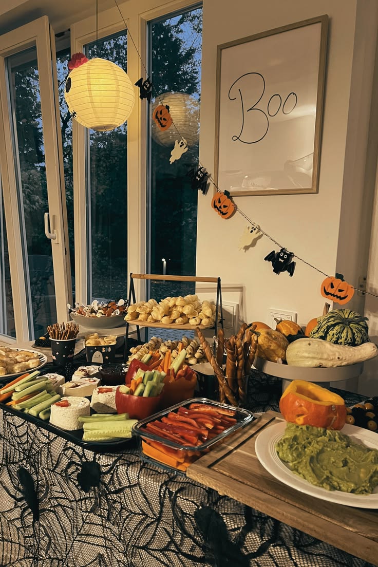 Set Up a Halloween Snack Station
