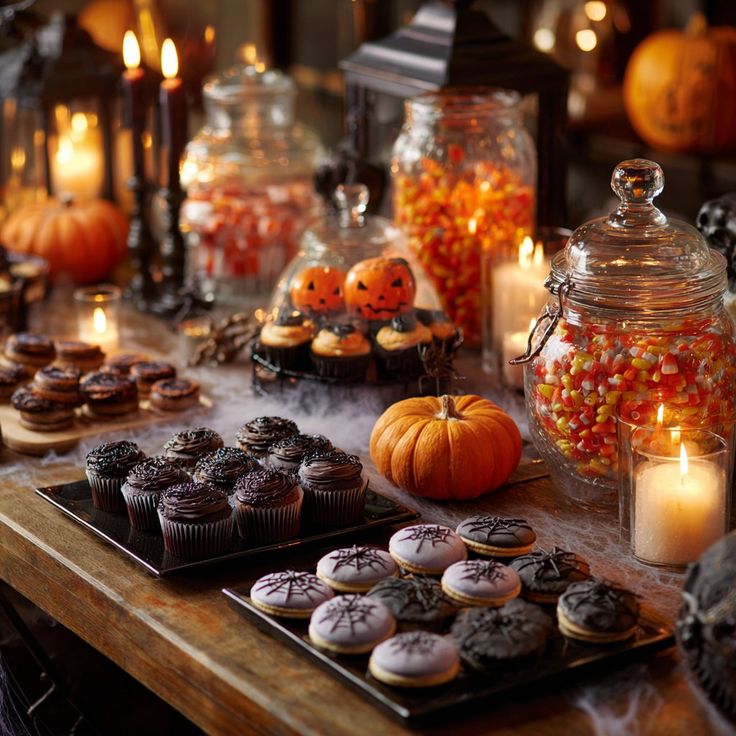 Set Up a Halloween Snack Station
