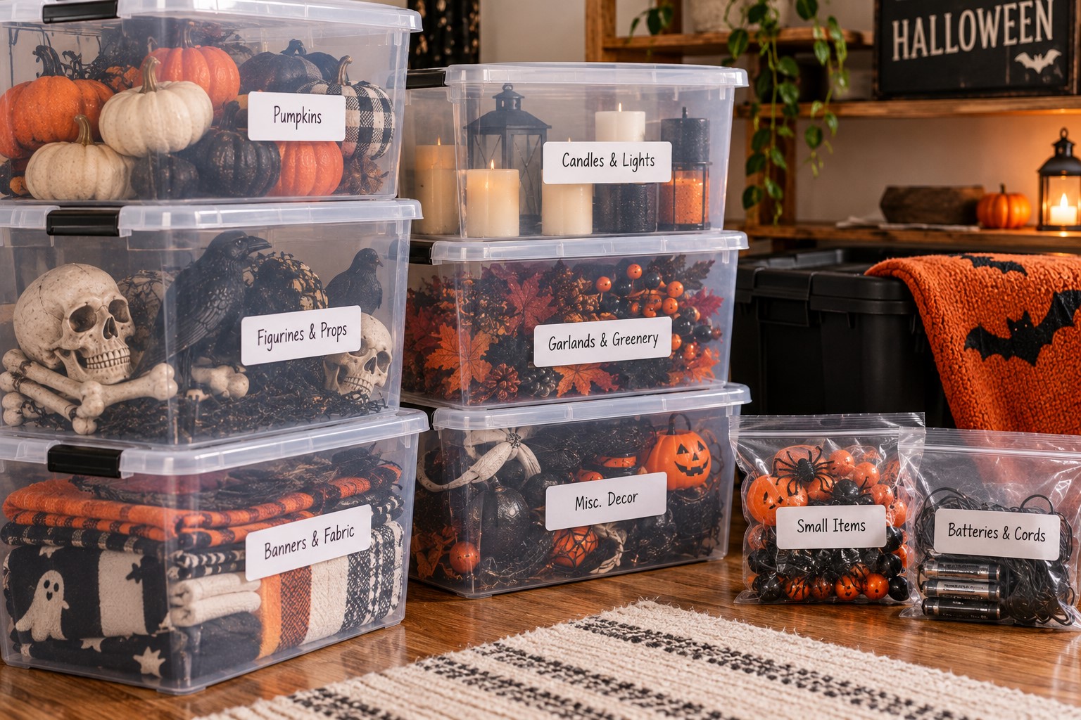 Store Everything So It Survives Until Next Halloween
