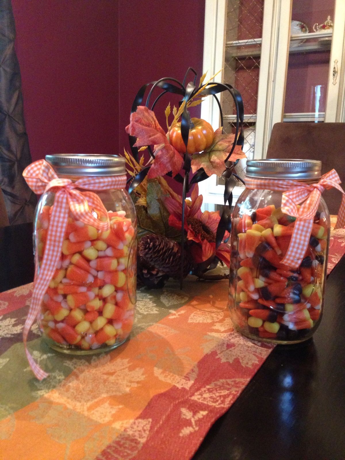 Turn Empty Jars Into Candy Displays