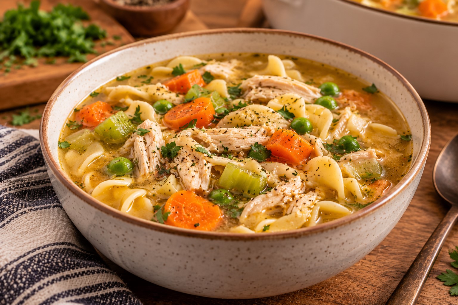 Turn Turkey Into a Cozy Soup