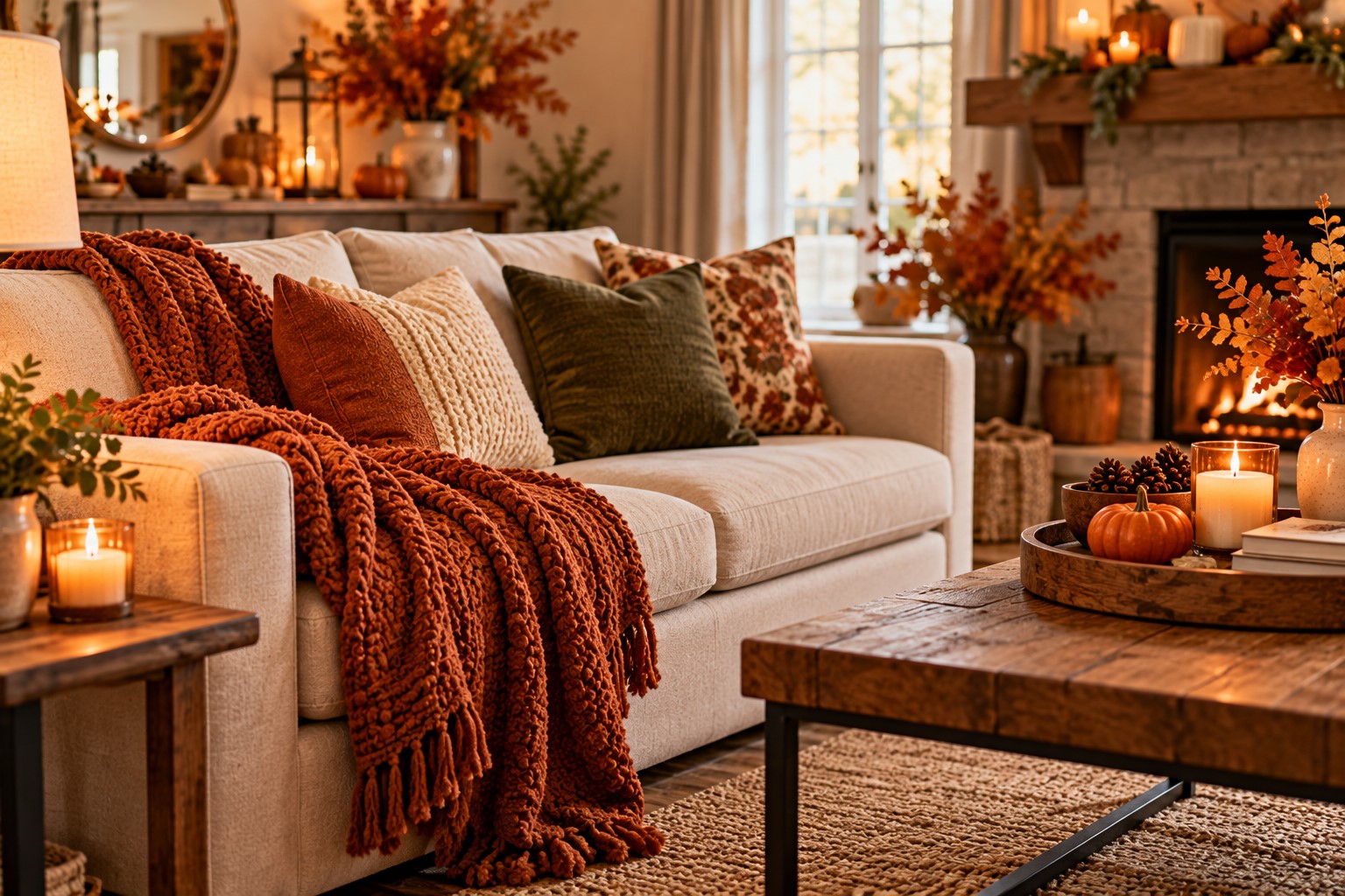 Turn a Blanket Into Part of the Decor