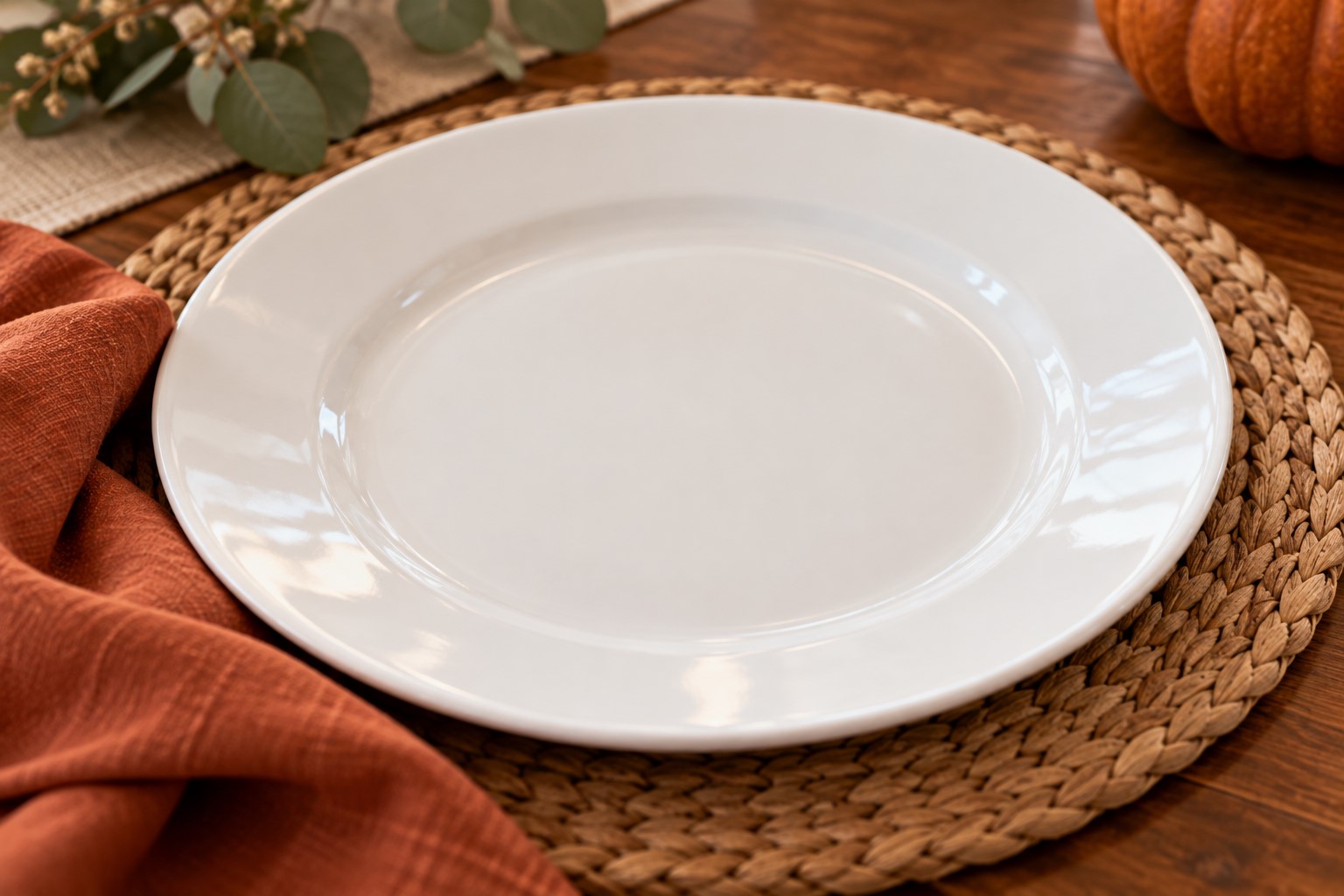 Use White Plates You Already Have