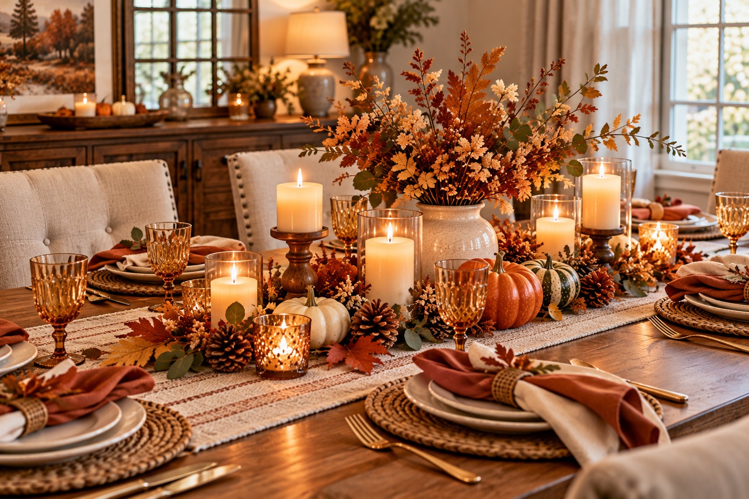 Use the Dining Table to Bring Everything Together