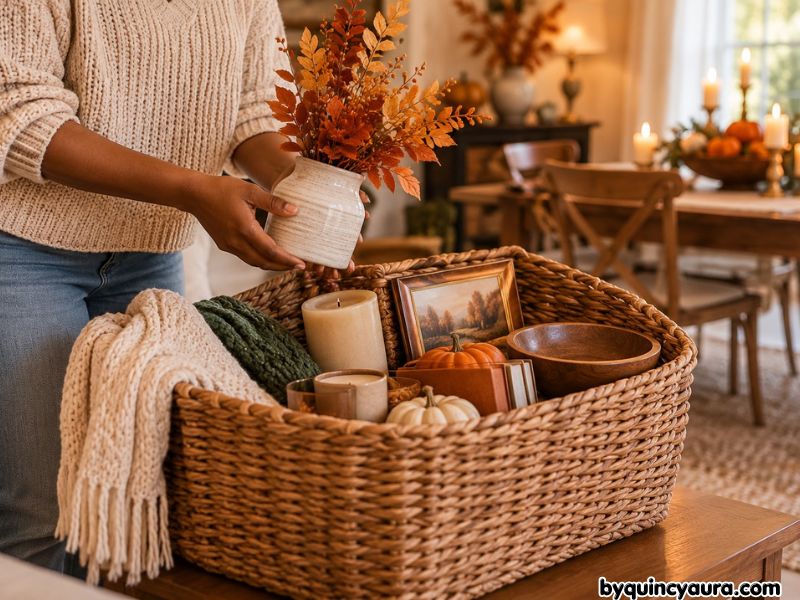 How to Make Your Thanksgiving Home Feel Cozy Without Overdecorating