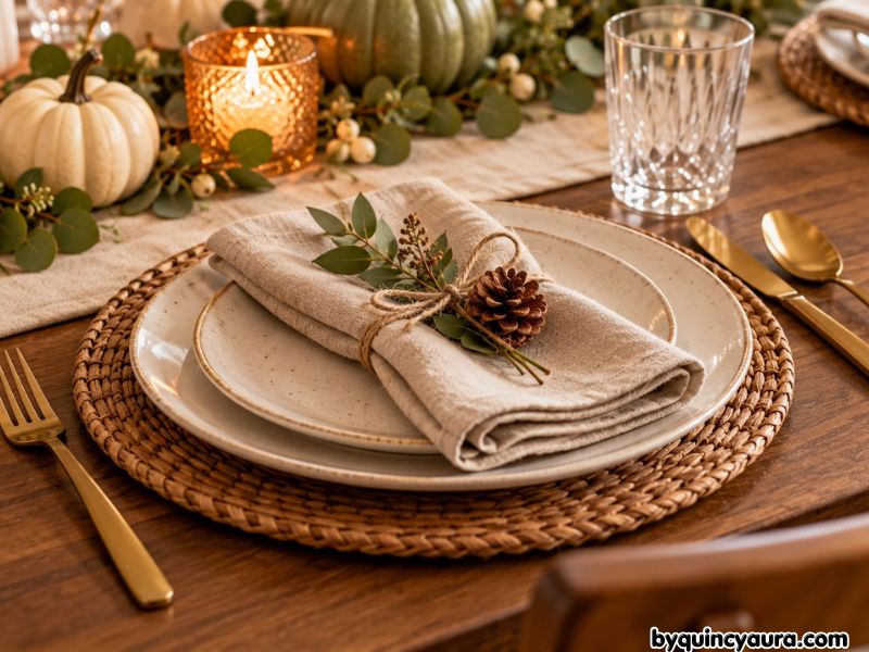 How to Create a Neutral Thanksgiving Table That Still Feels Festive