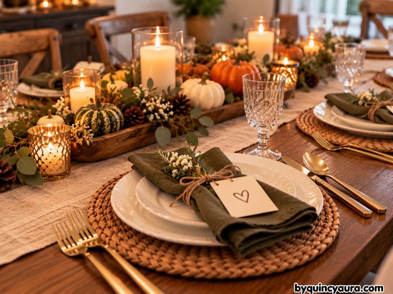 25 Thanksgiving Table Setting Ideas That Look Beautiful Without Being Overdone
