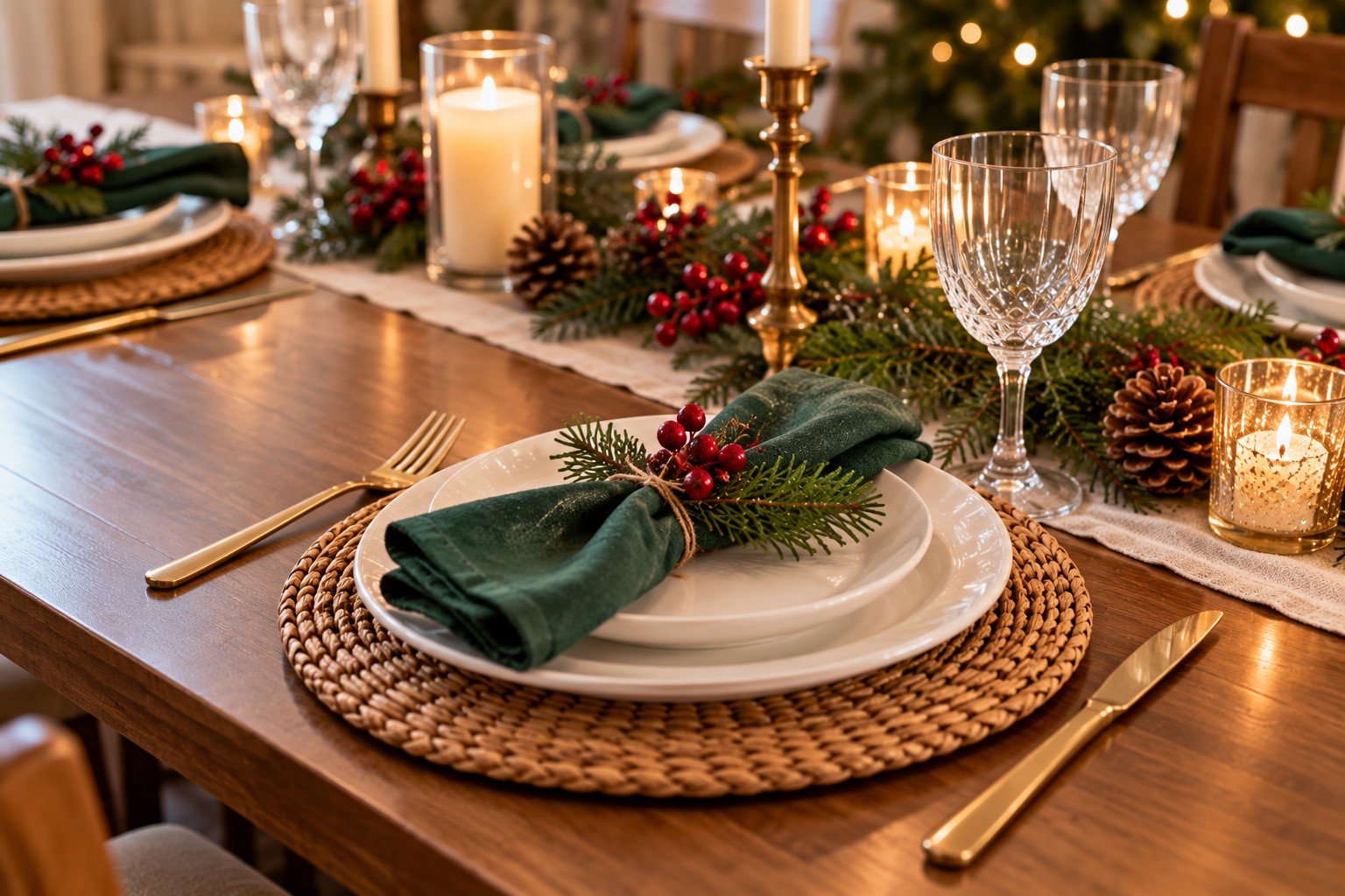 Add Chargers Under the Plates