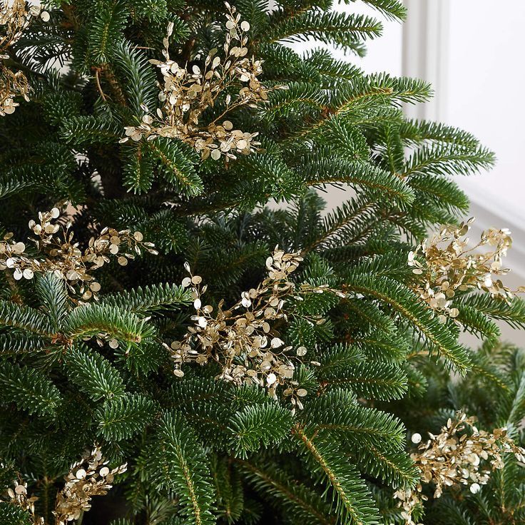 Add Greenery Between the Ornaments
