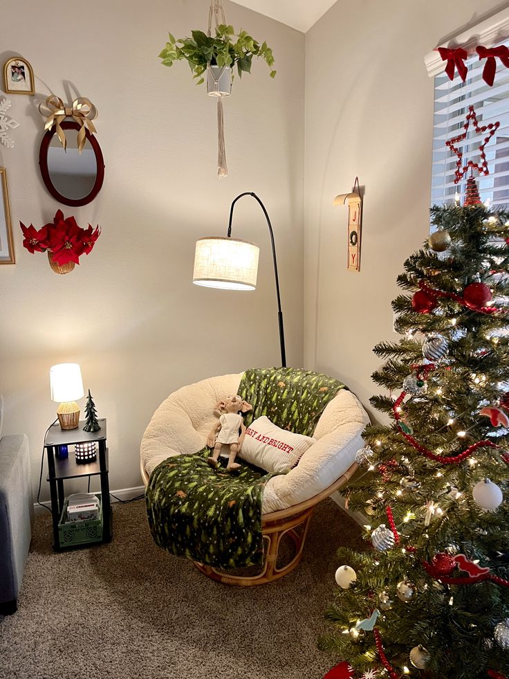 Add One Cozy Christmas Corner