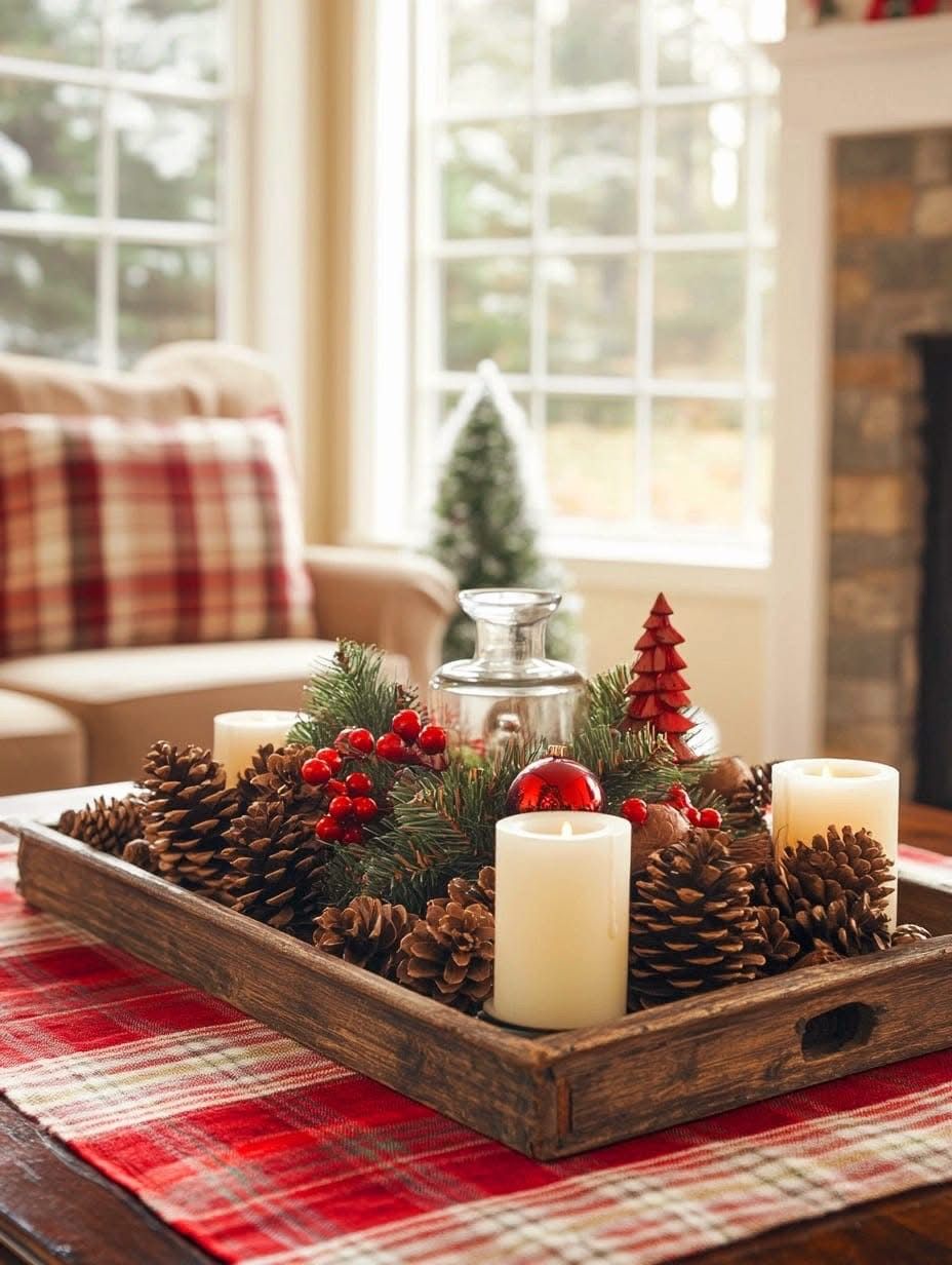 Bring in Pinecones From Your Decor Stash