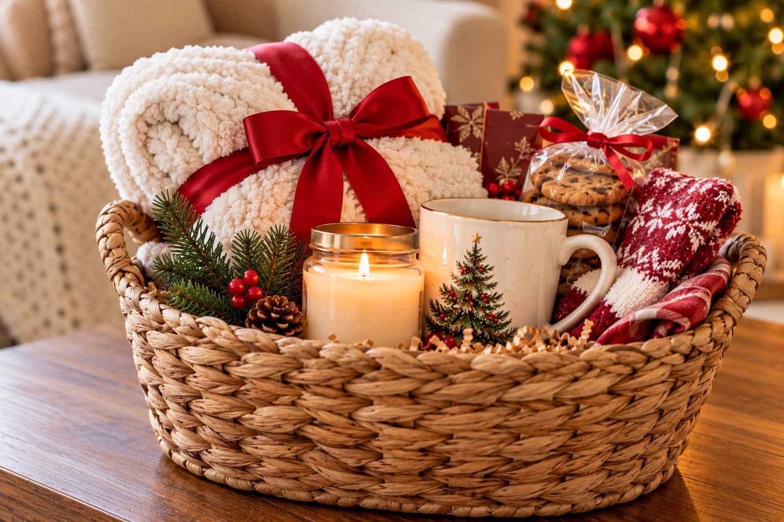 Build the Basket Around One Main Gift