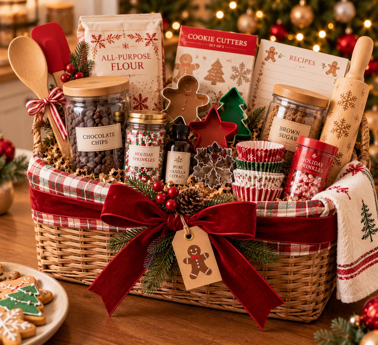 Christmas Baking Basket
