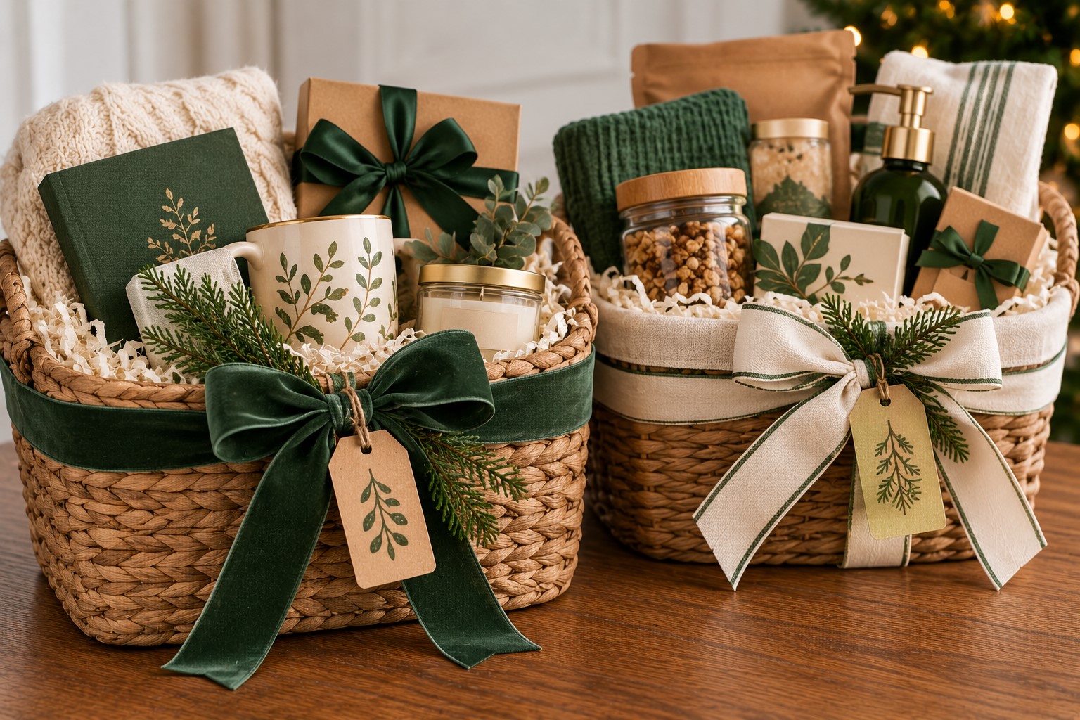 Coordinate the Basket With Your Wrapping