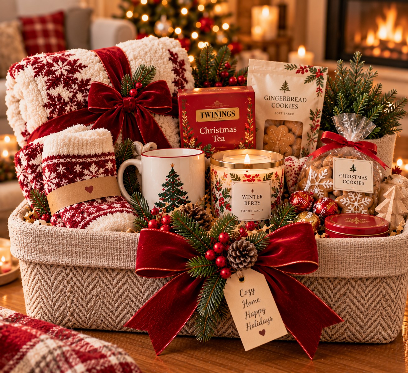 Cozy Home Basket